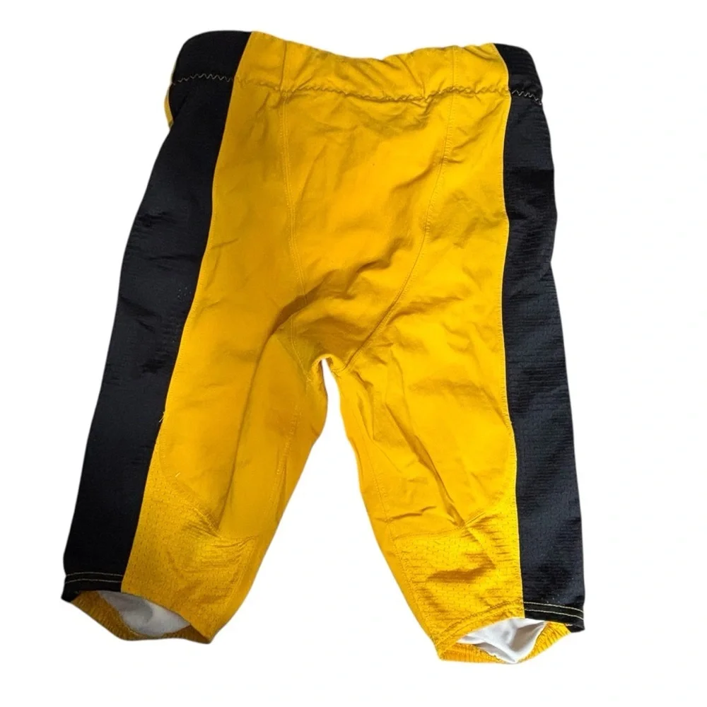 Nike NFL On Field Football Game Pants Yellow Gold Black Men’s 34 Short